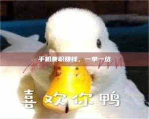 焦作手机兼职赚钱，一单一结 第1张